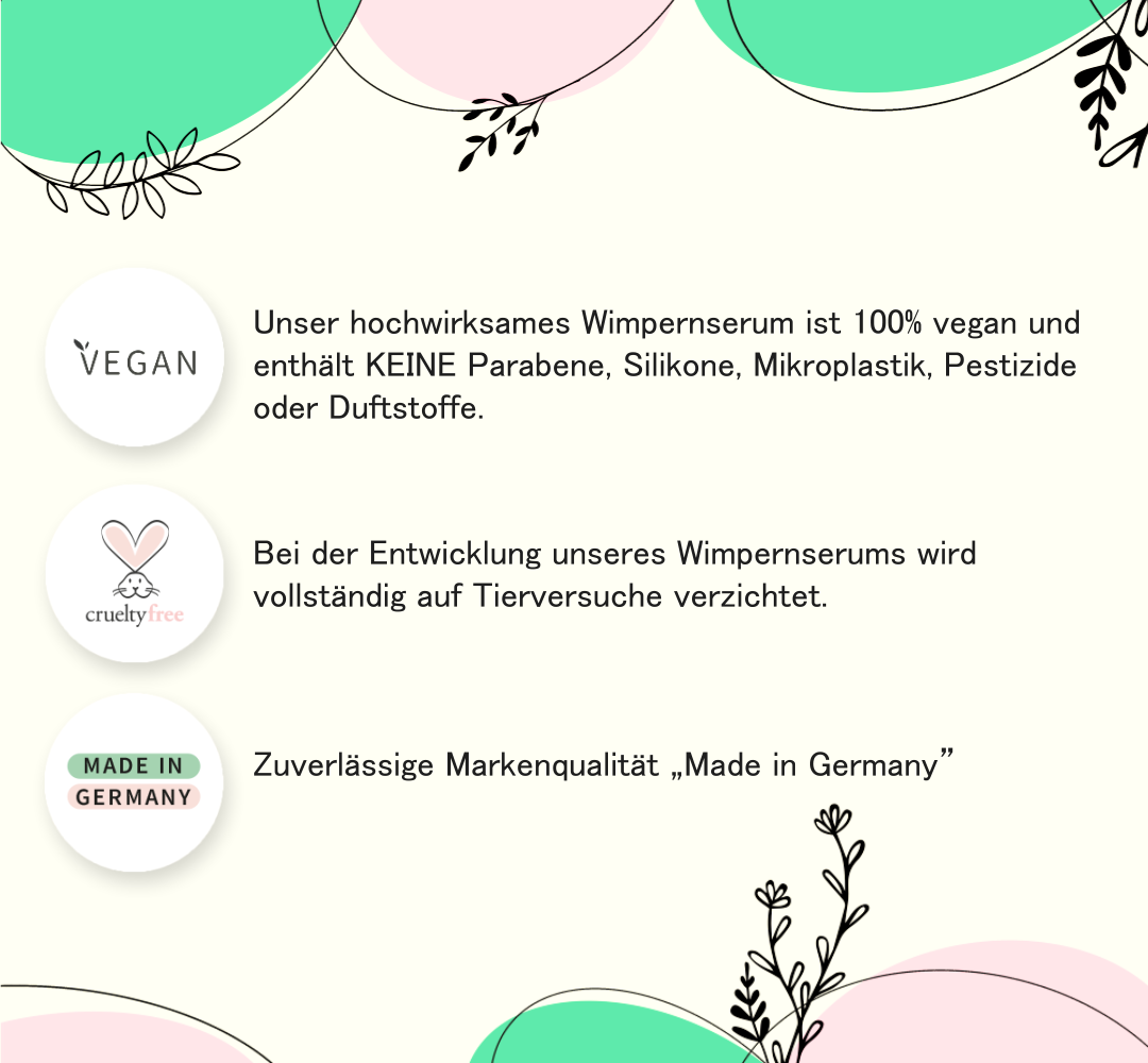 Vegolash Eyelash Formula Wimpernserum - 3 ml.