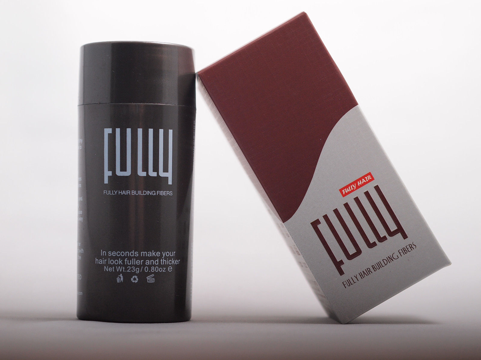 Fully Hair 23g - Haarverdichter Streuhaar Haarverdichtung Schütthaar