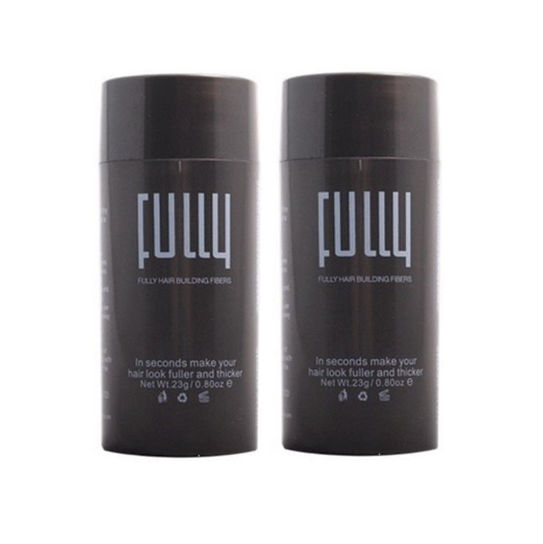 2 x Fully Haarfasern 23g - Haarverdichter Streuhaar Haarverdichtung